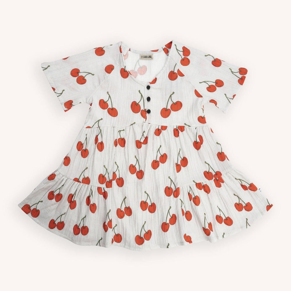 CarlijnQ Cherry - Organic Cotton Dress